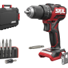 SKIL Compact 3075JA Akülü Darbeli Matkap Vidalama Çantalı CD1E3075JA - 2 Adet 2,0 Ah Batarya + 2,4 A Şarj Cihazı