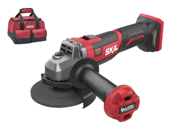 SKIL XP 3930FA Akülü Avuc Taşlama 125 Mm Çantalı AG1E3930FA - 2 Adet 2,0 Ah Batarya + 2,4 A Şarj Cihazı