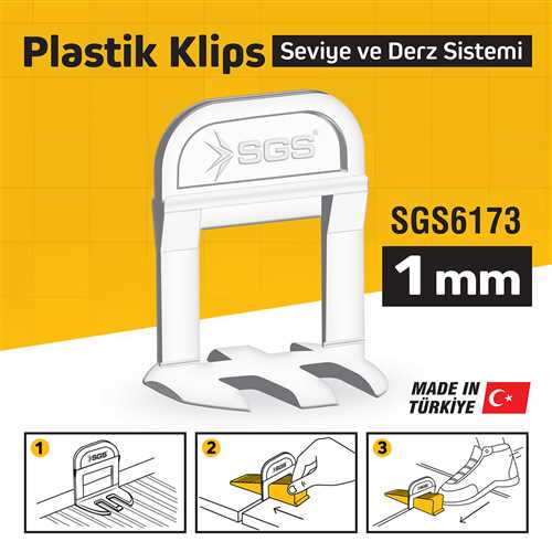 1339SGS6173_2-1.jpg 1 MM DERZ SEVİYE TESPİT KLİPSİ (PK/100 ADET)