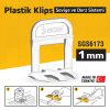 1339SGS6173_2.jpg 1 MM DERZ SEVİYE TESPİT KLİPSİ (PK/100 ADET)