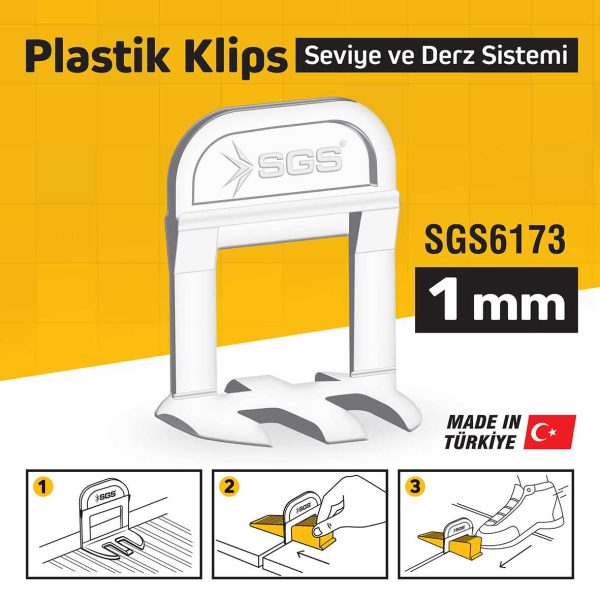 1339SGS6173_2.jpg 1 MM DERZ SEVİYE TESPİT KLİPSİ (PK/100 ADET)