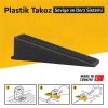 1651SGS6167_2-1.jpg DERZ SEVİYE TESPİT KLİPS TAKOZU (PK/100 ADET) SİYAH