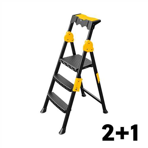 1818SGS1172_2-1.jpg 2+1 BASAMAKLI METAL MERDİVEN (PROSTEP)