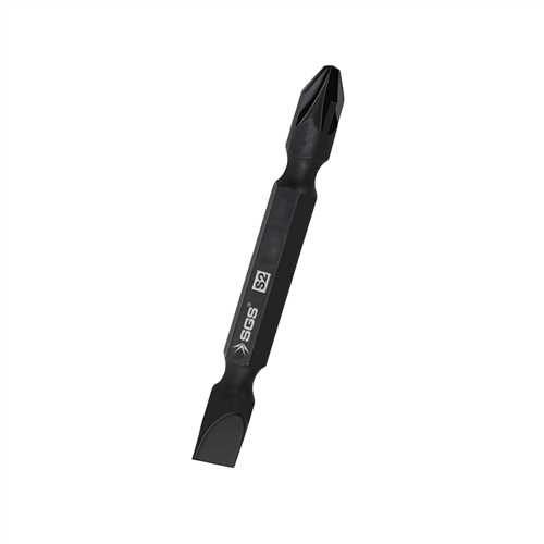 ÇİFT YÖNLÜ BİTS UÇ PZ2/SL6*65mm Black-Pro Series