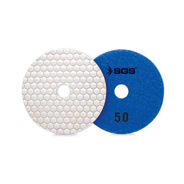 ELMAS POLİSAJ PEDİ 100 MM 50 KUM KURU-DRY