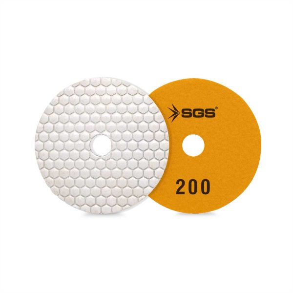 ELMAS POLİSAJ PEDİ 100 MM 200 KUM KURU-DRY