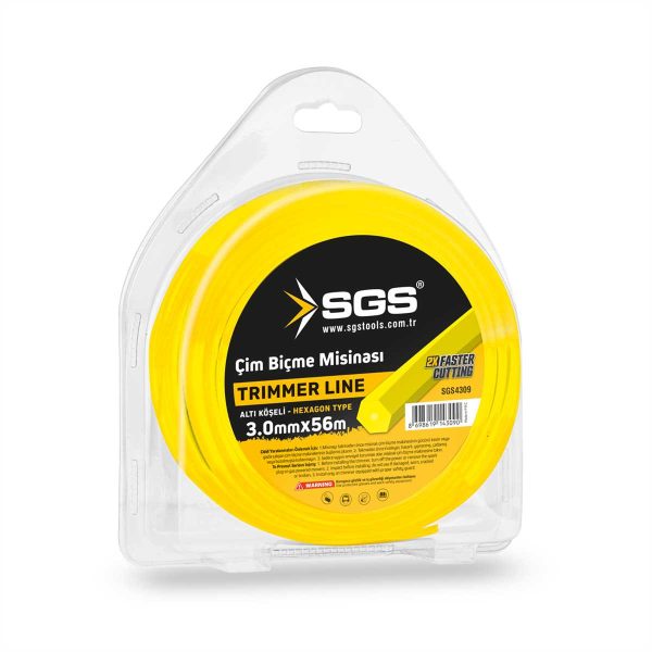 TIRPAN MİSİNASI 3.0 MM 56 MT ALTIGEN (SARI)