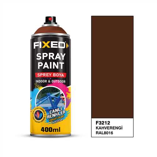 SPREY BOYA AKRİLİK – KAHVERENGİ (RAL8016) 320 GR 400 ML