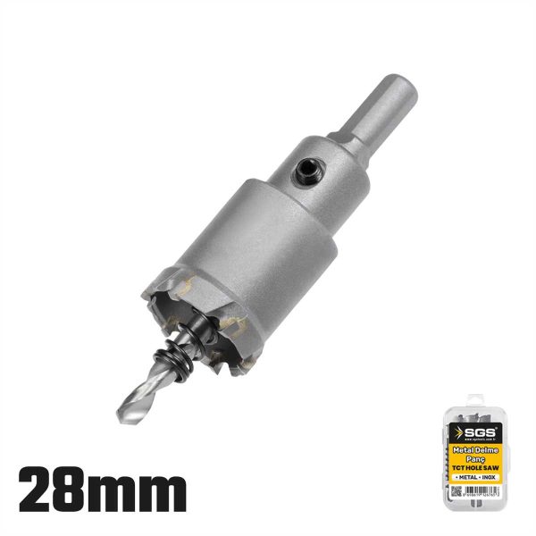 TCT METAL-INOX DELME PANÇ SETİ 28 MM