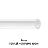 8 MM TERAZİ HORTUMU 100 MT (40gr/mt)