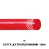 1” SOFTFLEX ÖRGÜLÜ HORTUM 50 MT (300gr/mt)