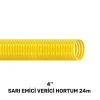 4” SARI EMİCİ VERİCİ HORTUM 24 MT (2170gr/mt)