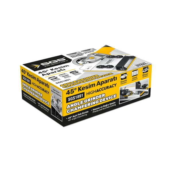 45 DERECE SULU PAH KESİM APARATI 180MM
