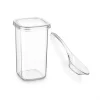 SAKLAMA KABI KARE 400 ML (BAHARATLIK KAŞIKLI)