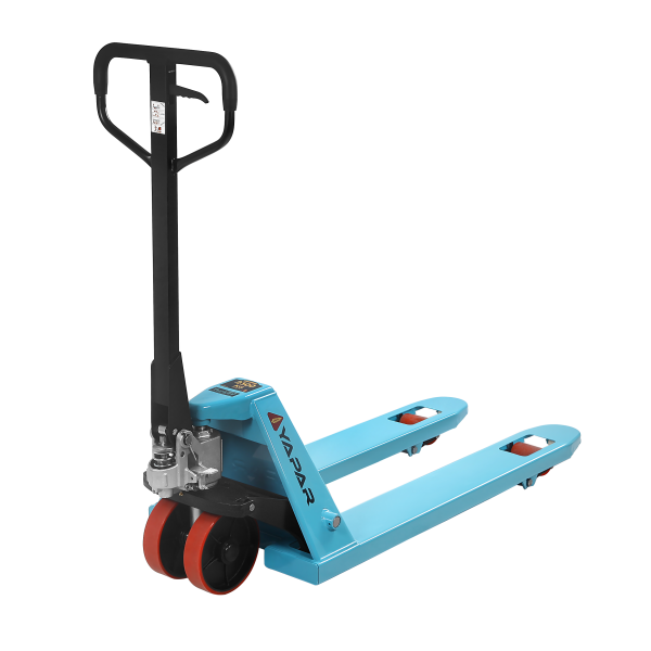 YAPAR PRO YPT25 Manuel Kısa Transpalet 2.5 Ton Pu Teker (800×540 mm)