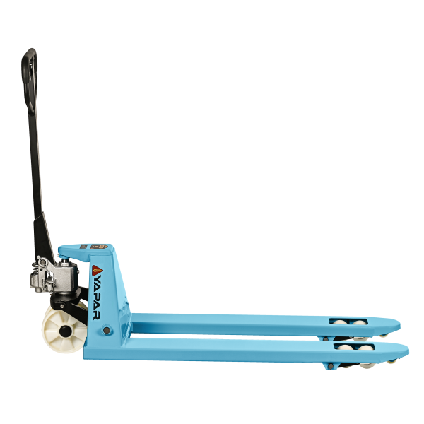 YAPAR PRO YPT25 Manuel Transpalet 2.5 Ton Beyaz Tekerlekli
