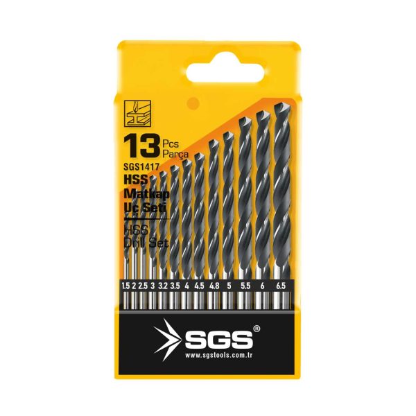 SGS1417_1.jpg 13 PARÇA HSS MATKAP UCU SETİ