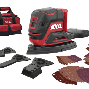 SKIL Compact 3720FB Akülü Üçgen Multi Zımpara Çantalı SR1E3720FB - Solo