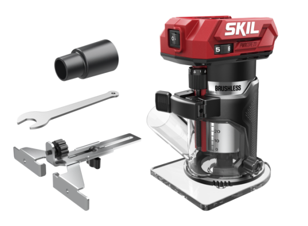SKIL Compact 3170CA Akülü Freze VA1E3170CA - 2,0 Ah Batarya + 2,4 A Şarj Cihazı